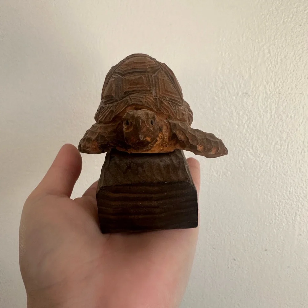 Brown Tortoise Door Stopper